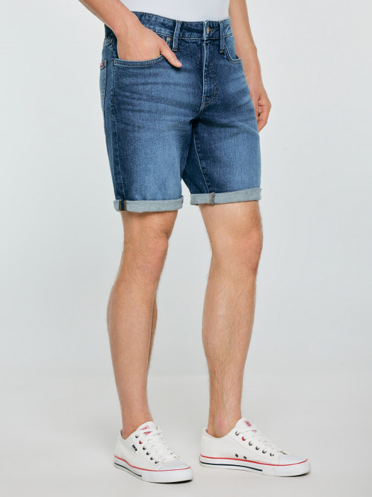 Pánske džínsové šortky ADEN 449